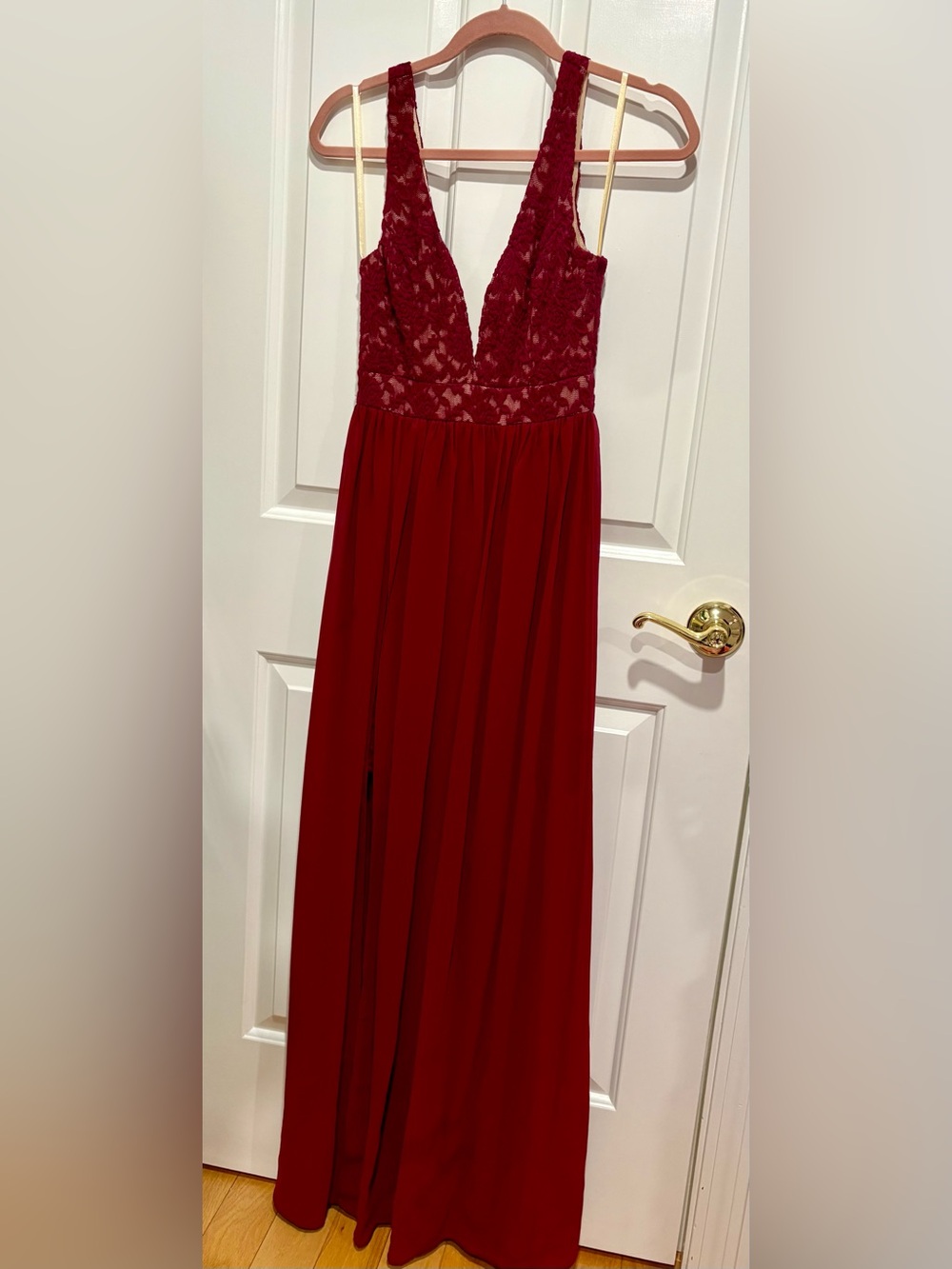LuLu's Make Way for Wonderful Dress - Berry (XS)